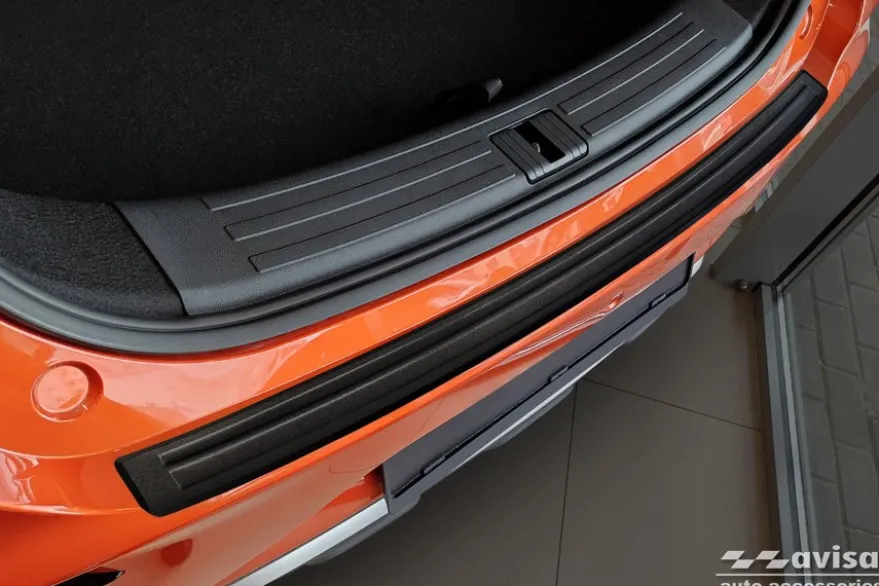 Lastskydd Rostfri Matt Svart Metall MG ZS Facelift 2019-2024