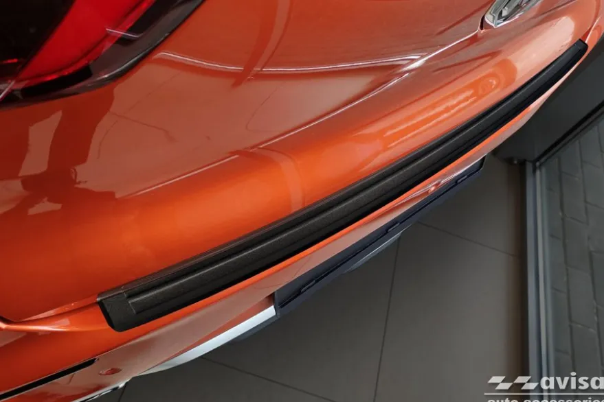 Lastskydd Rostfri Matt Svart Metall MG ZS Facelift 2019-2024
