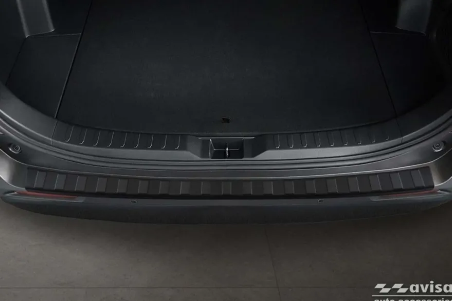 Lastskydd Rostfri Matt Svart Metall Toyota Rav4 V 2018-> / Suzuki Across 2022->