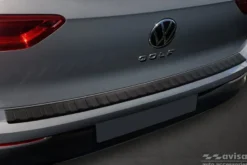 Lastskydd Rostfri Matt Svart Metall VW Golf VIII Hatchback 2019->