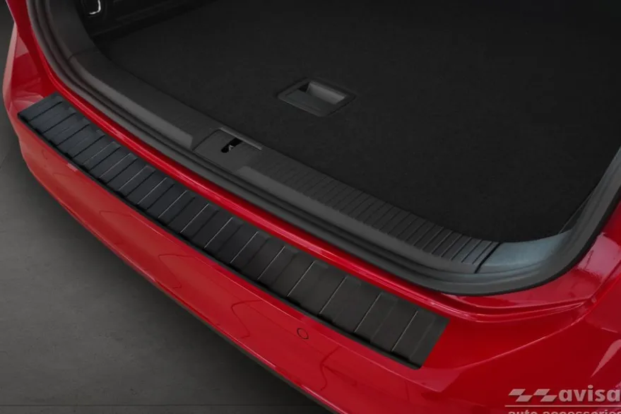 Lastskydd Rostfri Matt Svart Metall VW Passat B8 Variant 2014-2023