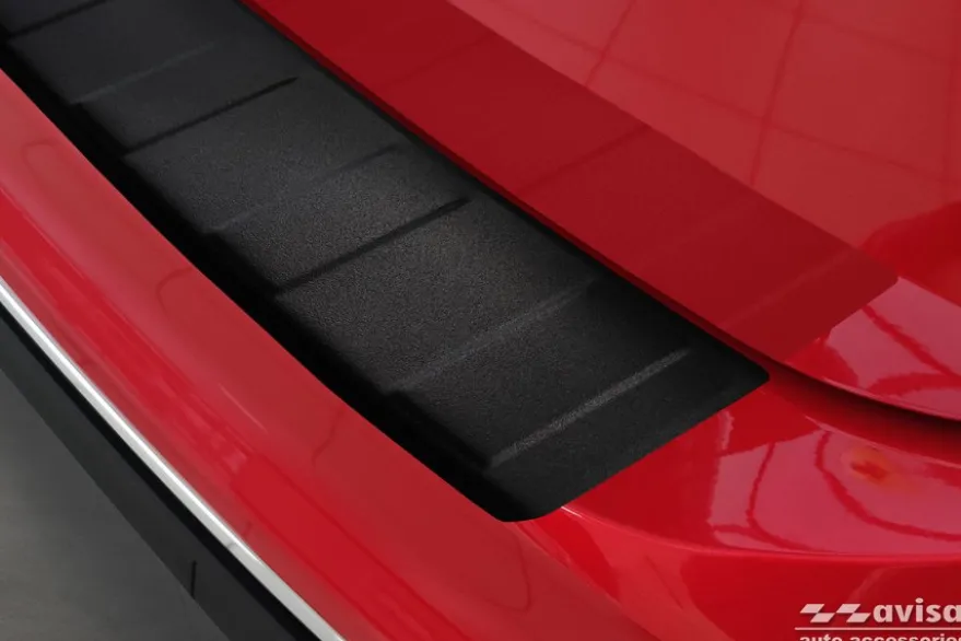 Lastskydd Rostfri Matt Svart Metall VW Tiguan II 2015-2024