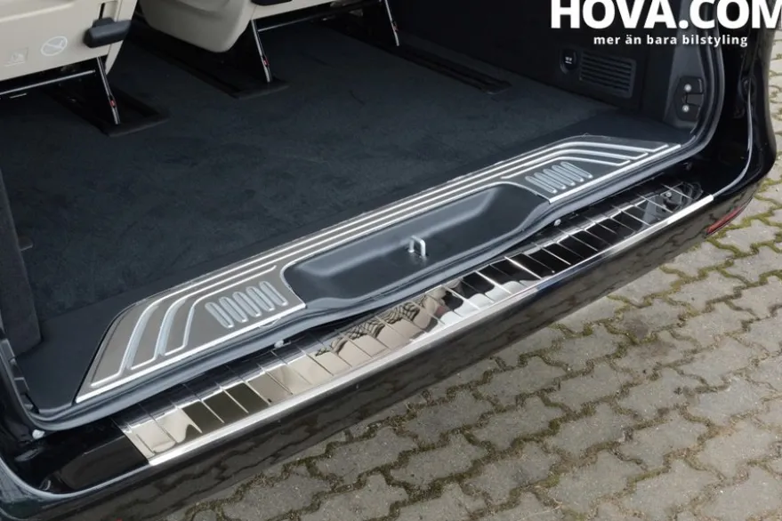 Lastskydd Rostfri Metall Krom-Look Mercedes-Benz V-Klass 4-/5-Dörrars 2014->