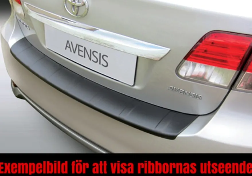 Lastskydd Svart Toyota Yaris/Vitz 3-/5-Dörrars 9.2011-8.2014