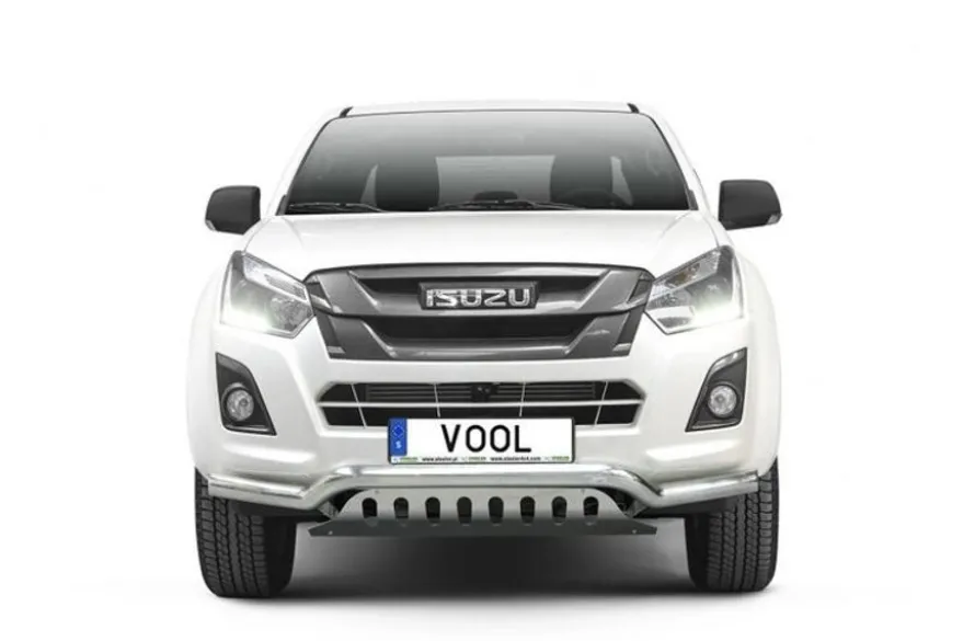 Lowbar EU frontbåge med hasplåt - Isuzu D-MAX II 2017-2020