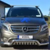 Lowbar EU frontbåge med hasplåt - Mercedes V-Klass W447 2015-2020