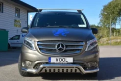 Lowbar EU frontbåge med hasplåt - Mercedes V-Klass W447 2015-2020