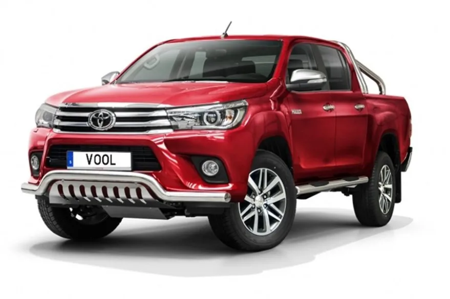 LOWBAR EU frontbåge med hasplåt - Toyota Hilux VIII 2016-2020