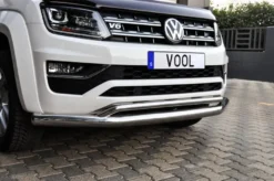 Lowbar Frontbåge Svart - VW Amarok Facelift 2017->
