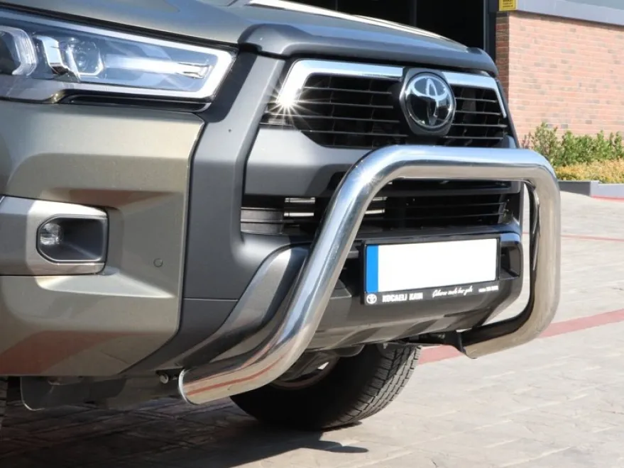 Mindre 76MM frontbåge Svart - Toyota Hilux VIII Facelift 2020->