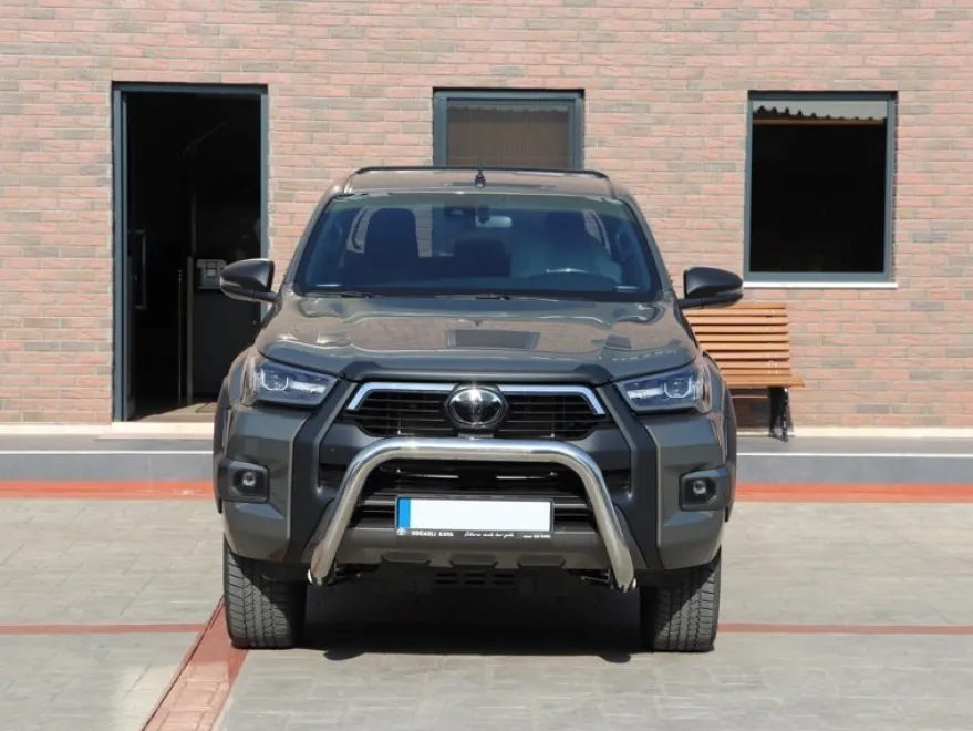 Mindre 76MM frontbåge Svart - Toyota Hilux VIII Facelift 2020->
