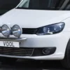 Modellanpassad Voolbar Ljusbåge till VW Caddy 2016- Fästen för 2 extraljus