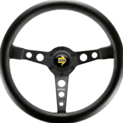 Momo Ratt Prototipo Svart 370mm Läder