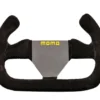 Momo Ratt Racing Modell 12/C Svart 250mm Mocka