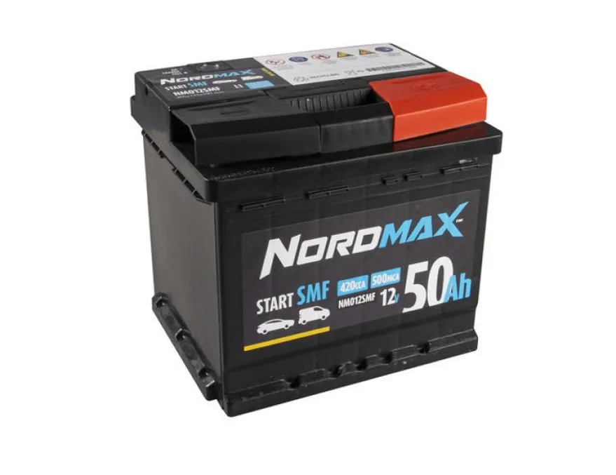 Nordmax SMF Start/Stoppbatteri 12V 50Ah 420A