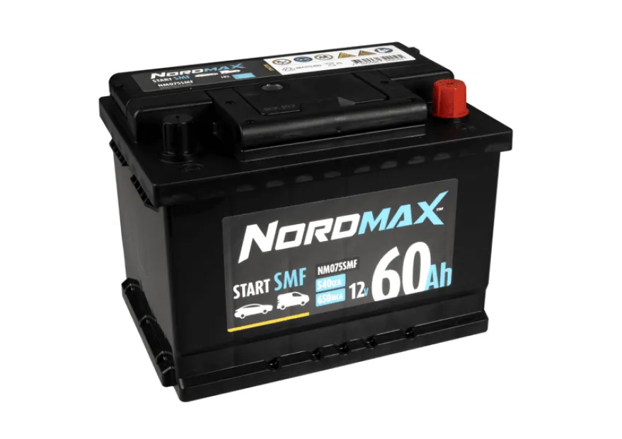 Nordmax SMF Start/Stoppbatteri 12V 60Ah 540A