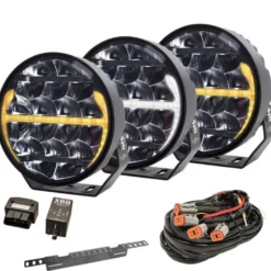 3-Pack Extraljus LED 9