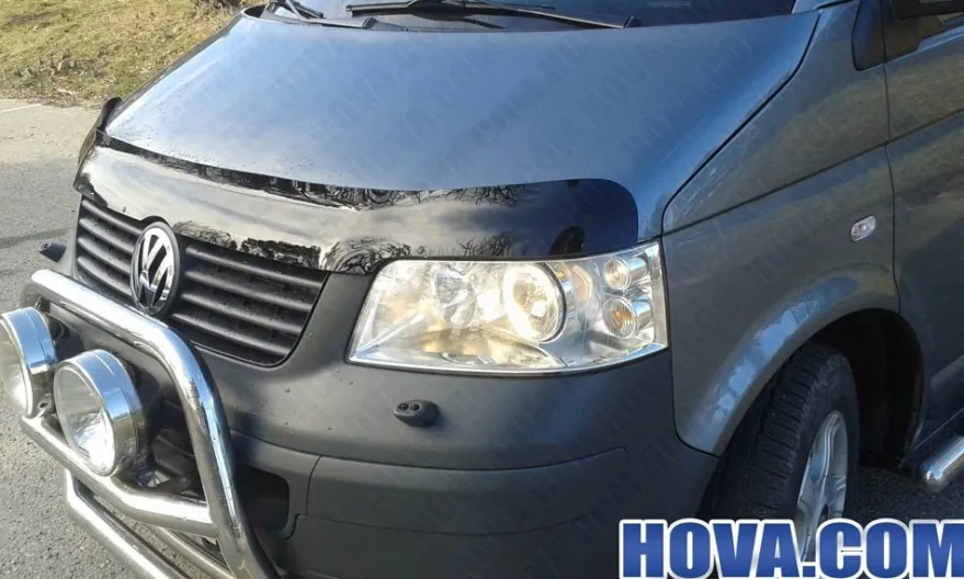 Paketpris Huvskydd och Vindavvisare VW Transporter T5 2003-2010