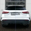 PlexiClick Svart Nummerplåtshållare – 2 Skyltar