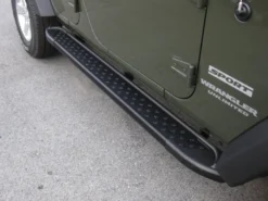 Sidesteps Black Anti-Slip - Jeep Wrangler IV JL 2018->