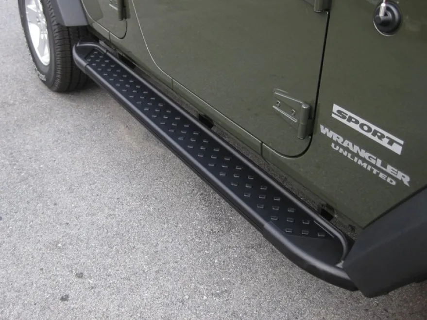 Sidesteps Black Anti-Slip - Jeep Wrangler IV JL 2018->
