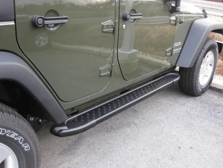 Sidesteps Black Anti-Slip - Jeep Wrangler IV JL 2018->