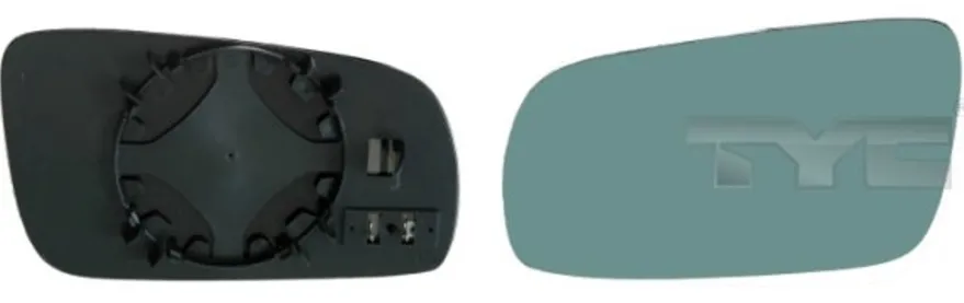 Sidospegelglas Vänster Audi A3, A4, A6, A8