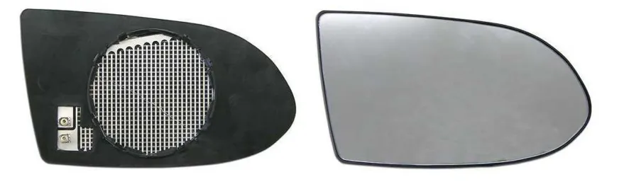 Sidospegelglas Vänster Opel Zafira A