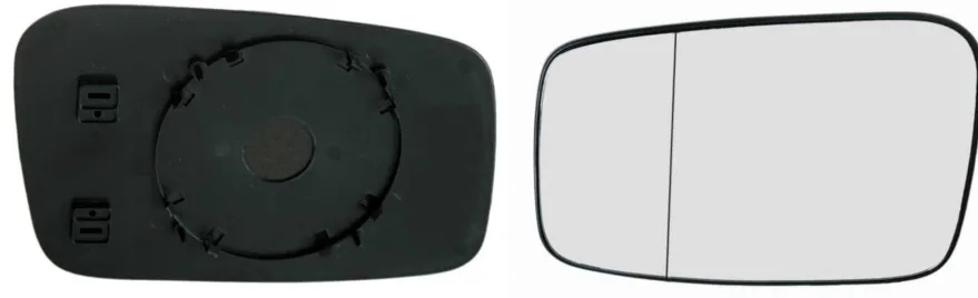 Sidospegelglas Vänster Volvo 850, 855, S40, V40, S70, V70, S90, V90