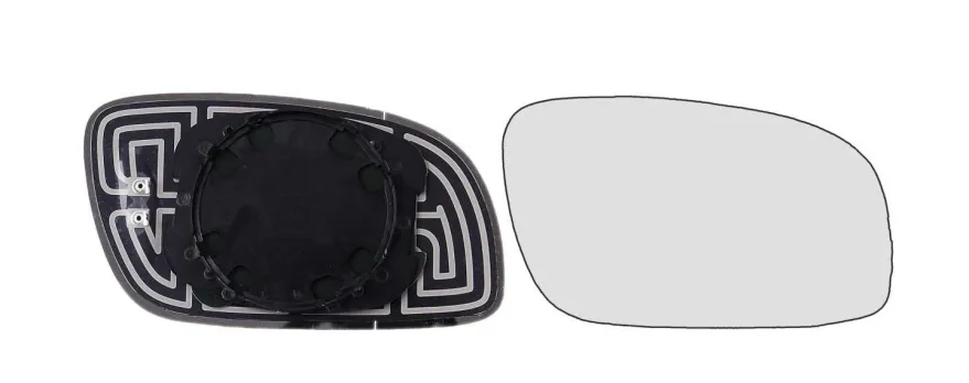 Sidospegelglas Vänster VW Touran 1T1/1T2