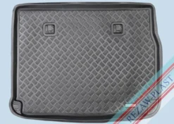 Skålad Bagagerumsmatta Svart Renault Scenic II 2003-2009