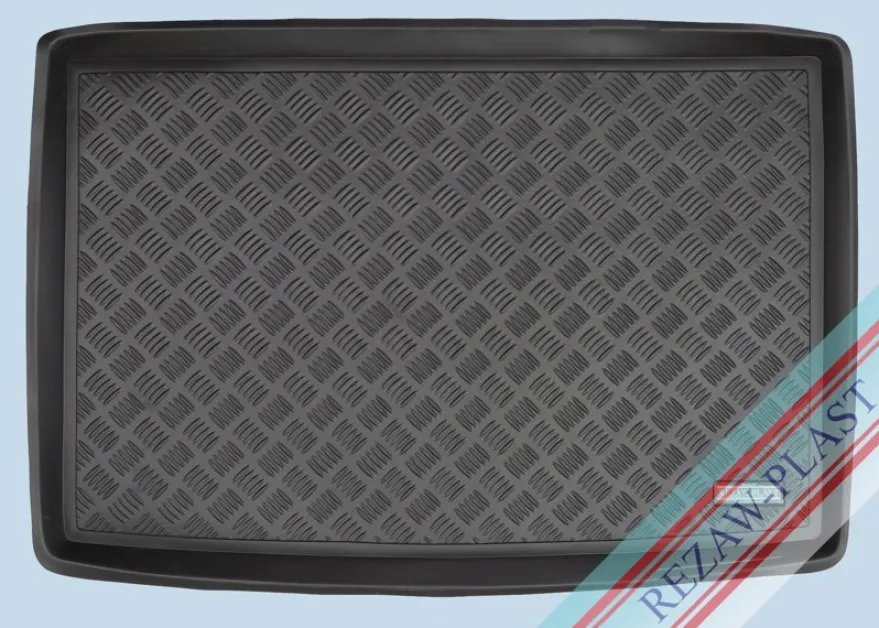 Skålad Bagagerumsmatta Svart Skoda Yeti 2009-2017