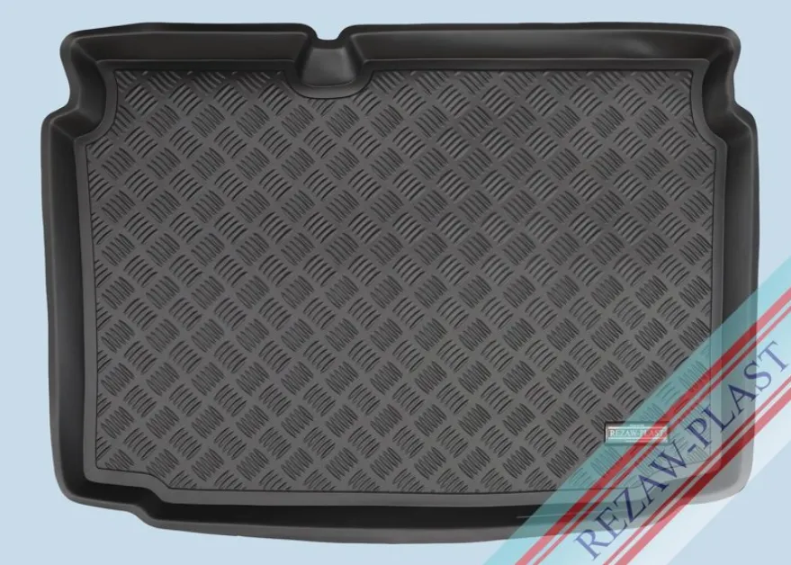 Skålad Bagagerumsmatta Svart Vw Polo V Hatchback 2009-2017