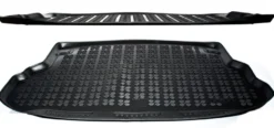 Skålad Mjuk Bagagerumsmatta Svart Hyundai Santa Fe IV Hybrid 2020-><noscript><img width=