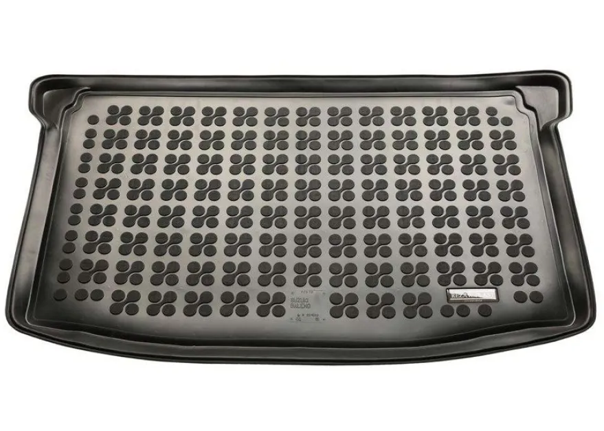 Skålad Mjuk Bagagerumsmatta Svart Suzuki Baleno 2015-2019