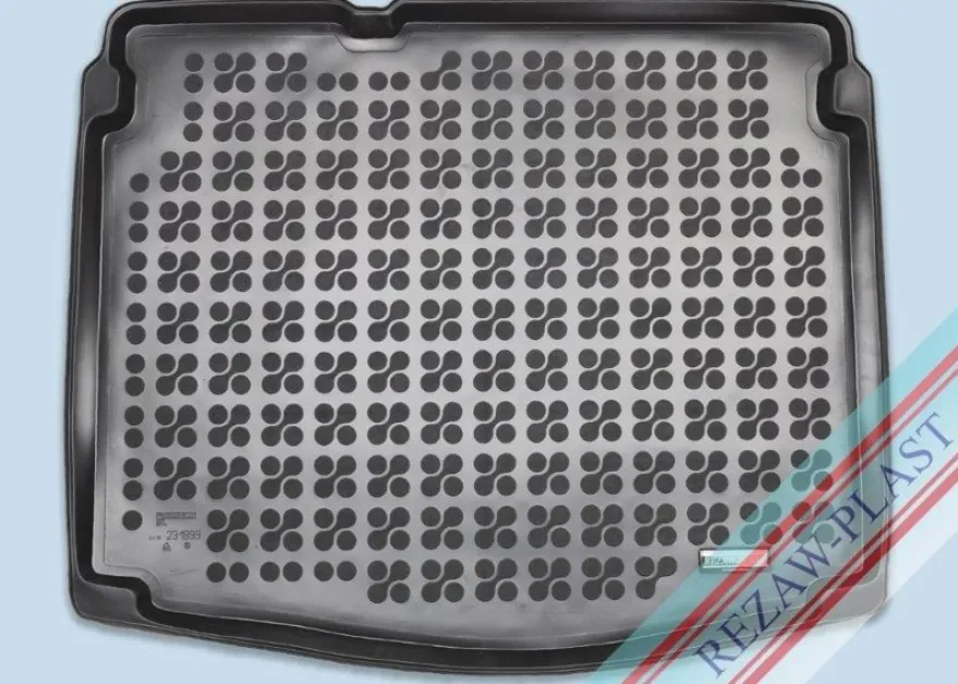 Skålad Mjuk Bagagerumsmatta Svart Vw ID.3 2019-> Cupra Born 2021->