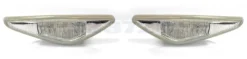 Skärmblinkers/Sidoblinkers LED Krom BMW 3-Serien E46 Coupe/Cabriolet 2003-2006