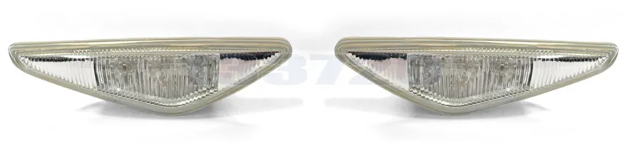 Skärmblinkers/Sidoblinkers LED Krom BMW 3-Serien E46 Coupe/Cabriolet 2003-2006