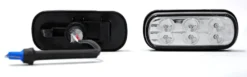 Skärmblinkers/Sidoblinkers LED Krom/Klarglas Saab