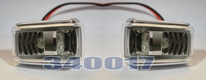 Skärmblinkers/Sidoblinkers LED Krom Volvo
