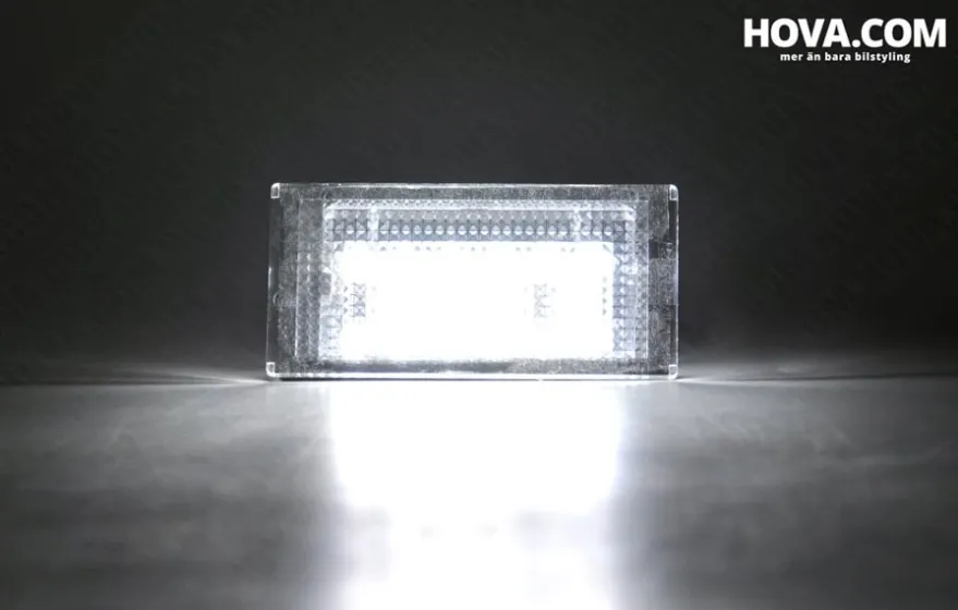 Skyltbelysning LED Canbus BMW 3-Serien E46 Coupe 1998-2003