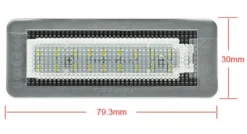 Skyltbelysning LED Smart Fortwo W451