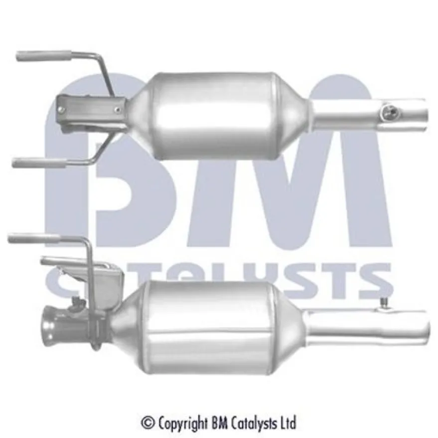 Sot-/partikelfilter, avgassystem