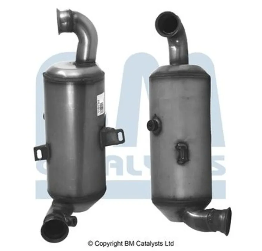 Sot-/partikelfilter, avgassystem