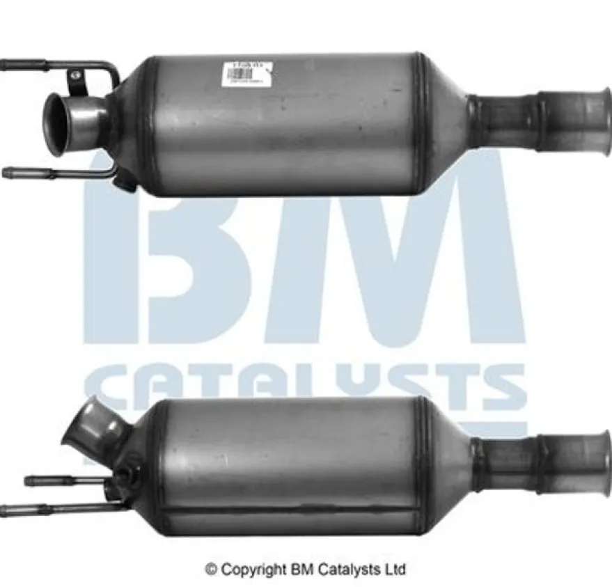Sot-/partikelfilter, avgassystem
