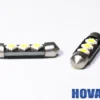 Spollampor LED 3st SMD-Dioder 39mm Canbus Vit