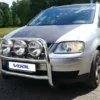 STOR TRIO frontbåge - VW Touran 2003-2010