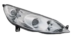 Strålkastare Höger Peugeot 407
