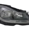 Strålkastare Höger Svart Mercedes C-Class W204 / S204