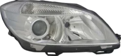 Strålkastare Vänster Skoda Fabia 542, Combi 545